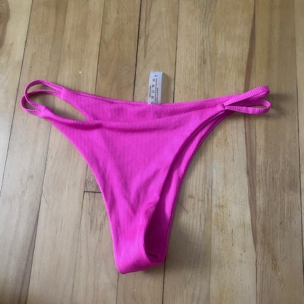 Vibrant Pink Bikini Bottom- Never worn
